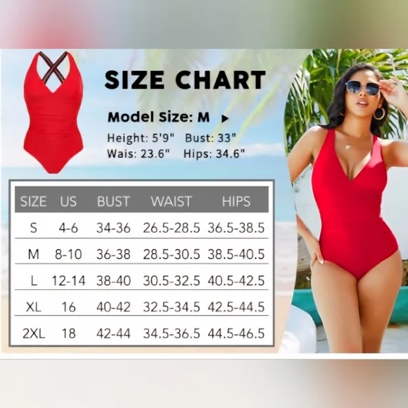 SHAPERIN One Piece Swimsuit #542 - Picture 5 of 12